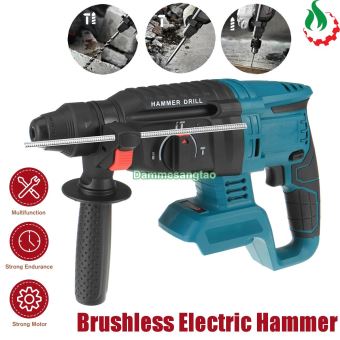Máy khoan bê tông dùng pin 3 chức năng 18V không chổi than