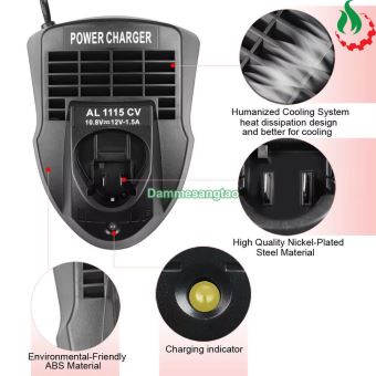 Sạc pin Bosch 10.8V 12V Li-ion 3.7V GSR GSB TSR