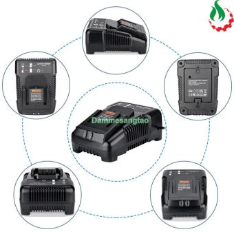 Sạc pin AEG Ridgid 14V-18V Li-on 3.7V nhận mạch zin (AL1218)