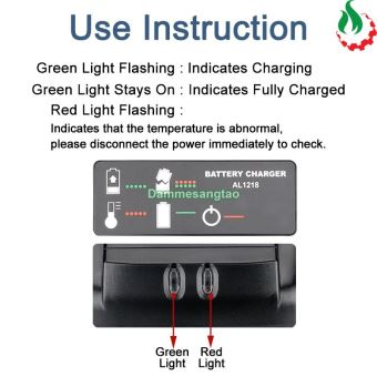 Sạc pin AEG Ridgid 14V-18V Li-on 3.7V nhận mạch zin (AL1218)