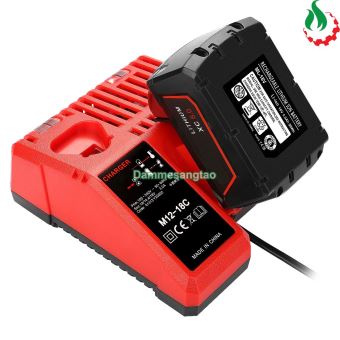 Sạc pin Mil 12V-18V nhận mạch zin