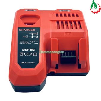 Sạc pin Mil 12V-18V nhận mạch zin