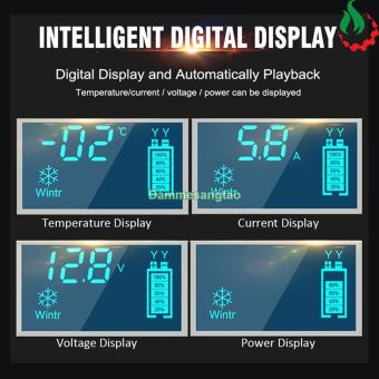 Sạc bình acquy ô tô xe máy 12V 4-100AH Tự động ngắt sạc khi đầy