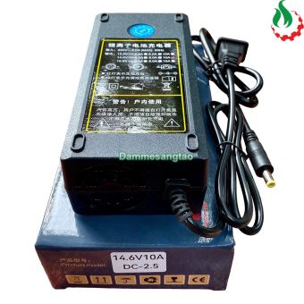 Sạc 4S 14.6V 10A dùng cho pin sắt Li-Fe 3.2V (Có quạt)