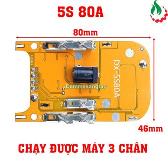 Mạch pin makita 5S 18V 80A sạc adapter bảo vệ pin Li-ion 3.7V