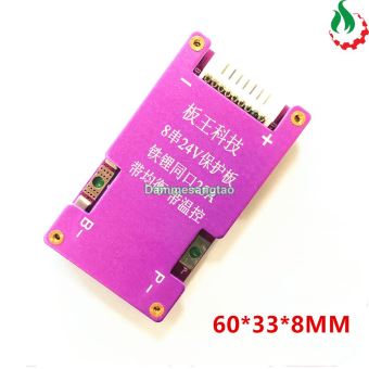 Mạch 8s 24V (29.2V) bảo vệ pin sắt Li-Fe 3.2V (Có dây)