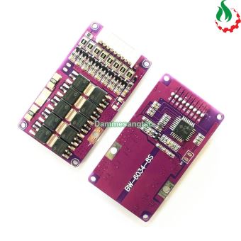 Mạch 8s 24V (29.2V) bảo vệ pin sắt Li-Fe 3.2V (Có dây)