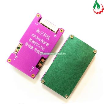 Mạch 8s 24V (29.2V) bảo vệ pin sắt Li-Fe 3.2V (Có dây)