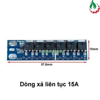 Mạch 1S 15A 3.2V (3.65V) bảo vệ pin sắt Li-Fe 3.2V