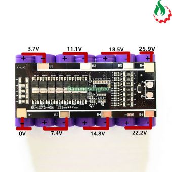 Mạch 7S 29V 35A BW bảo vệ pin Li-ion 3.7V