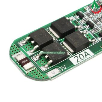 Mạch 3S 12V-20A bảo vệ pin Li-ion 3.7V