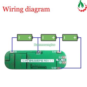 Mạch 3S 12V-20A bảo vệ pin Li-ion 3.7V