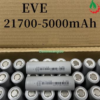 Cell pin 21700 EVE Li-ion 3.7V 5000mah 3C - Xả 15A