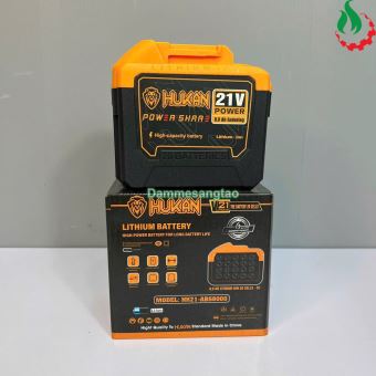 (Quà tặng) Pin 21V Hukan HK21-ABS8000 8.0AH 20 cell - xả 5C