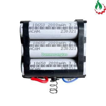 Pin Macan 21V 6AH chân pin Makita (15 cell 18650)