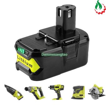 Pin Ryobi 18V Li-ion nhận sạc zin