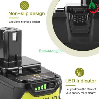 Pin Ryobi 18V Li-ion nhận sạc zin