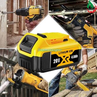 Pin Dewalt 18V Li-ion nhận sạc zin