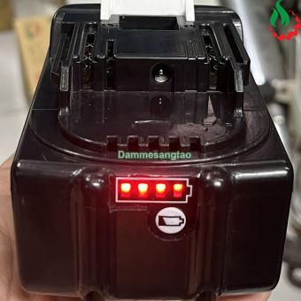 Vỏ pin makita 18V 18650 adapter có báo pin (Mẫu 1)