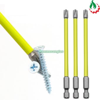 Mũi vít chuyên vặn vít CB chống tua ren đầu vít Chuôi lục giác (110mm)