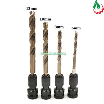 Mũi khoan sắt chuôi lục giác 6mm - 12mm