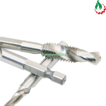 Mũi khoan taro chuôi lục giác thép HSS 4341 (Bộ 6 mũi)