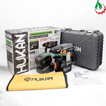 Máy khoan bê tông pin 21V Hukan HM21-G2-RH2603CP
