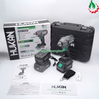Máy siết bulong pin 21V Hukan HK-Z900 350Nm