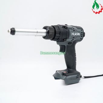 Máy rút đinh tán pin 21V Hukan HM21-G2-RIV5320 80N.m