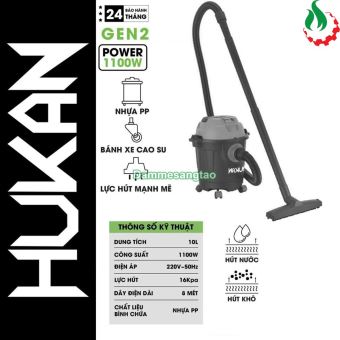 Máy hút bụi điện Hukan G2-HBCN10L