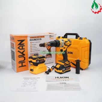 Máy khoan pin Hukan HK-533BL 75N.m