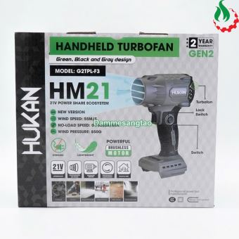 Máy thổi phản lực pin 21V HUKAN G2TPL-F3
