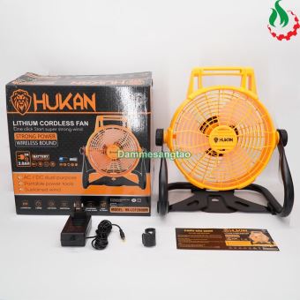Quạt pin 21V Hukan HK-LCF2600M chân pin phổ thông