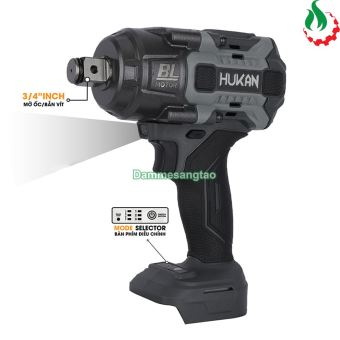 Máy siết bulong pin 21V Hukan HM21-G2-IWB1034BL 1000Nm (Không chổi than)