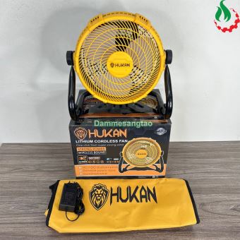 Quạt pin 21V Hukan HK-RFN2500S chân pin phổ thông