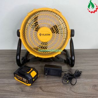 Quạt pin 21V Hukan HK-RFN2500S chân pin phổ thông