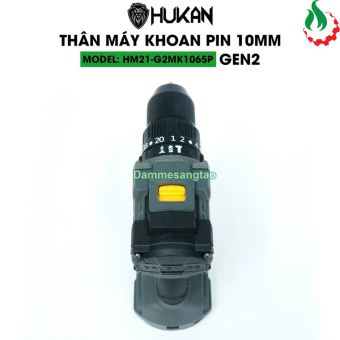 Máy khoan pin 21V Hukan HM21-G2MK1065P 65Nm (Không chổi than)