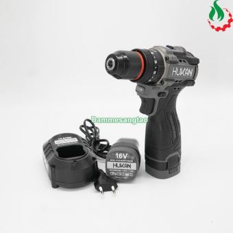 Máy khoan pin 16.8V Hukan H16-G2CD1612 60Nm (Không chổi than)