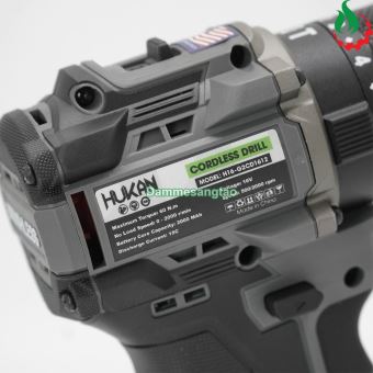 Máy khoan pin 16.8V Hukan H16-G2CD1612 60Nm (Không chổi than)