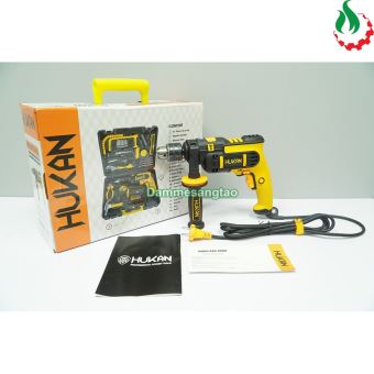 Máy khoan điện Hukan HKG2-MK800DN (Full thùng 34 món phụ kiện)