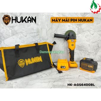 Máy mài góc pin 21V Hukan HK-AGS6400BL (3 cấp tốc độ)