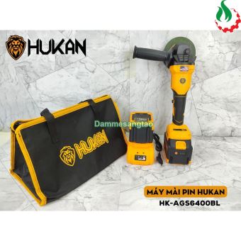 Máy mài góc pin 21V Hukan HK-AGS6400BL (3 cấp tốc độ)