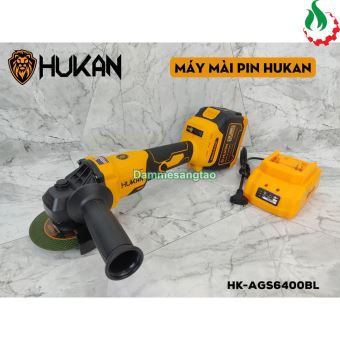 Máy mài góc pin 21V Hukan HK-AGS6400BL (3 cấp tốc độ)