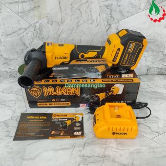 Máy mài góc pin 21V Hukan HK-AGS6400BL (3 cấp tốc độ)