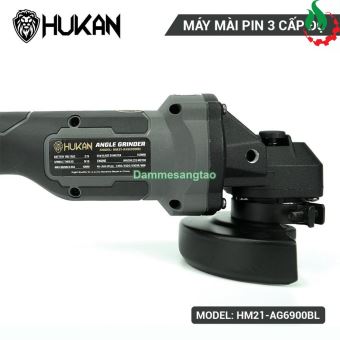 Máy mài góc pin 21V Hukan HM21-AG6900BL (3 cấp tốc độ)