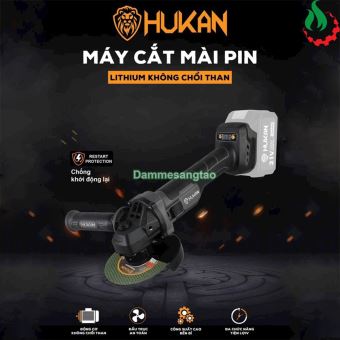 Máy mài góc pin 21V Hukan HM21-AG6900BL (3 cấp tốc độ)
