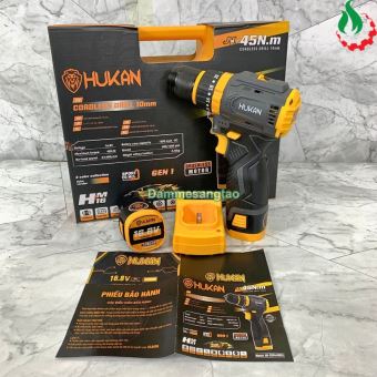 Máy khoan pin 16.8V HUKAN HK-CD0445MCL 45Nm