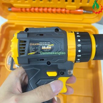 Máy khoan pin 16.8V HUKAN HK-CD0445MCL 45Nm