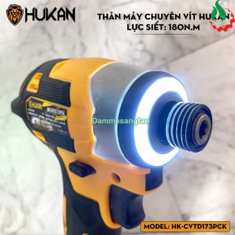 Máy bắn vít pin 21V Hukan HK-CVTD173PCK 180Nm