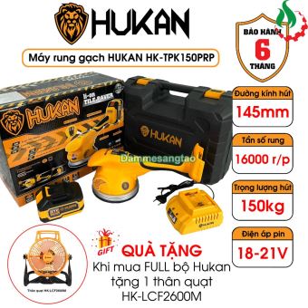 Máy rung ốp lát gạch pin 21V Hukan HK-TPK150PRP